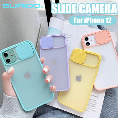 Camera Lens Protection Phone Case For iPhone 12 MINI/PRO/PRO MAX