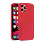 Wallet Case For iphone 7 8 Plus X Xs Max XR Liquid Silicone Case For iphone 12 11 Pro Max Mini With Card Holder Cover Funda